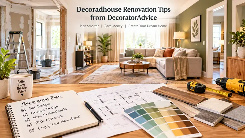 Decoradhouse Renovation Tips from Decoratoradvice | Easy Home Guide
